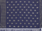 SHYAMIKA Georgette Plain Saree with Foil Work & Lace Blouse