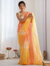 SHYAMIKA Gold Crush Roto Banglori Embroidered Saree with Blouse