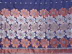 SHYAMIKA Banarasi Silk Weaving Saree with Floral Motifs & Blouse