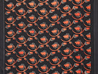 SHYAMIKA Bright Black & Red Flower Printed Saree with Banglory Blouse