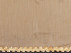 SHYAMIKA Jimmy Chu Plain Saree with Cutwork Lace & Sequin Blouse