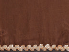 SHYAMIKA Jimmy Chu Plain Saree with Cutwork Lace & Sequin Blouse