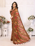 SHYAMIKA Weightless Patta Printed Saree
