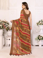 SHYAMIKA Weightless Patta Printed Saree