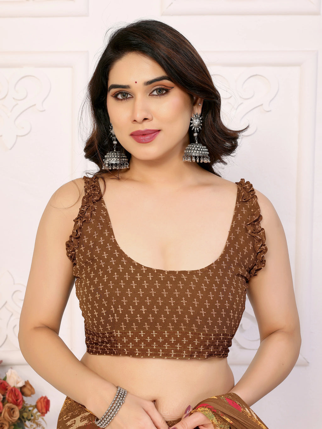 SHYAMIKA Weightless Patta Printed Saree