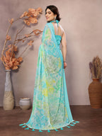 SHYAMIKA Weightless Patta Printed Saree