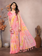 SHYAMIKA Weightless Patta Printed Saree