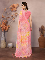 SHYAMIKA Weightless Patta Printed Saree
