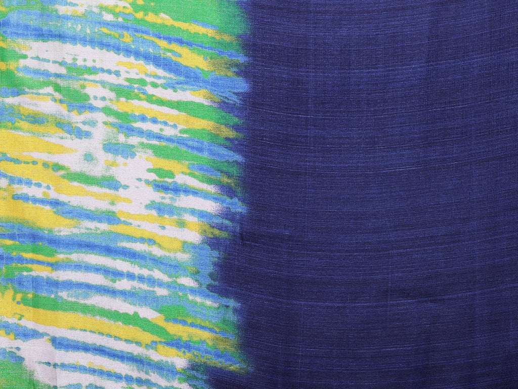 SHYAMIKA Khadi Abstract Printed Saree with Blouse