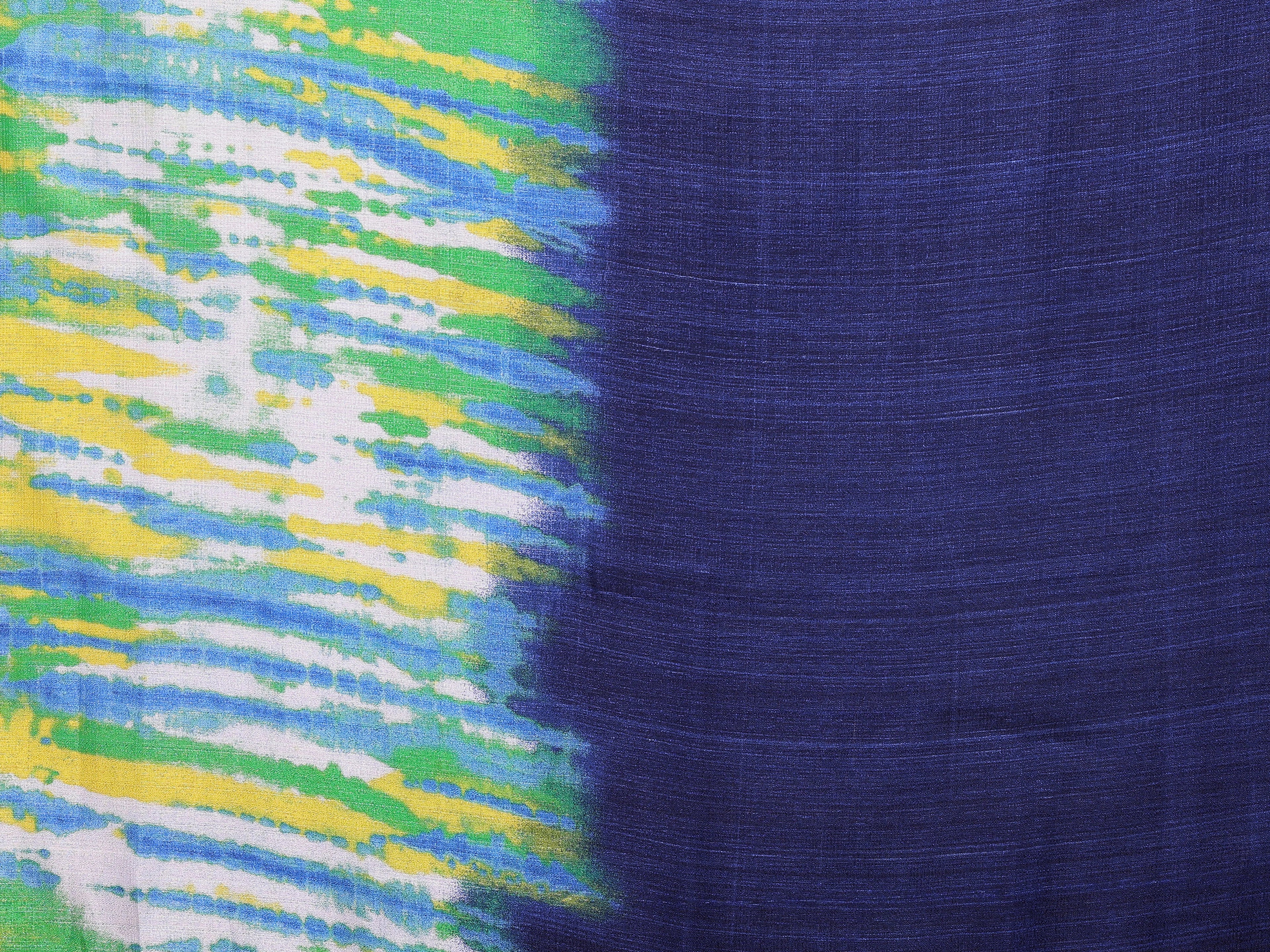SHYAMIKA Khadi Abstract Printed Saree with Blouse