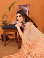 SHYAMIKA Polyester Zari Banglory Digital Print Saree with Blouse