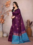 SHYAMIKA Banarasi Silk Weaving Banarasi Saree with Blouse