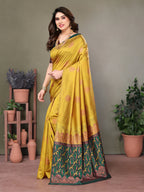 SHYAMIKA Banarasi Silk Weaving Banarasi Saree with Blouse
