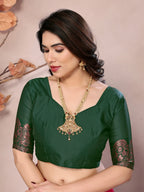 SHYAMIKA Banarasi Silk Weaving Banarasi Saree with Blouse