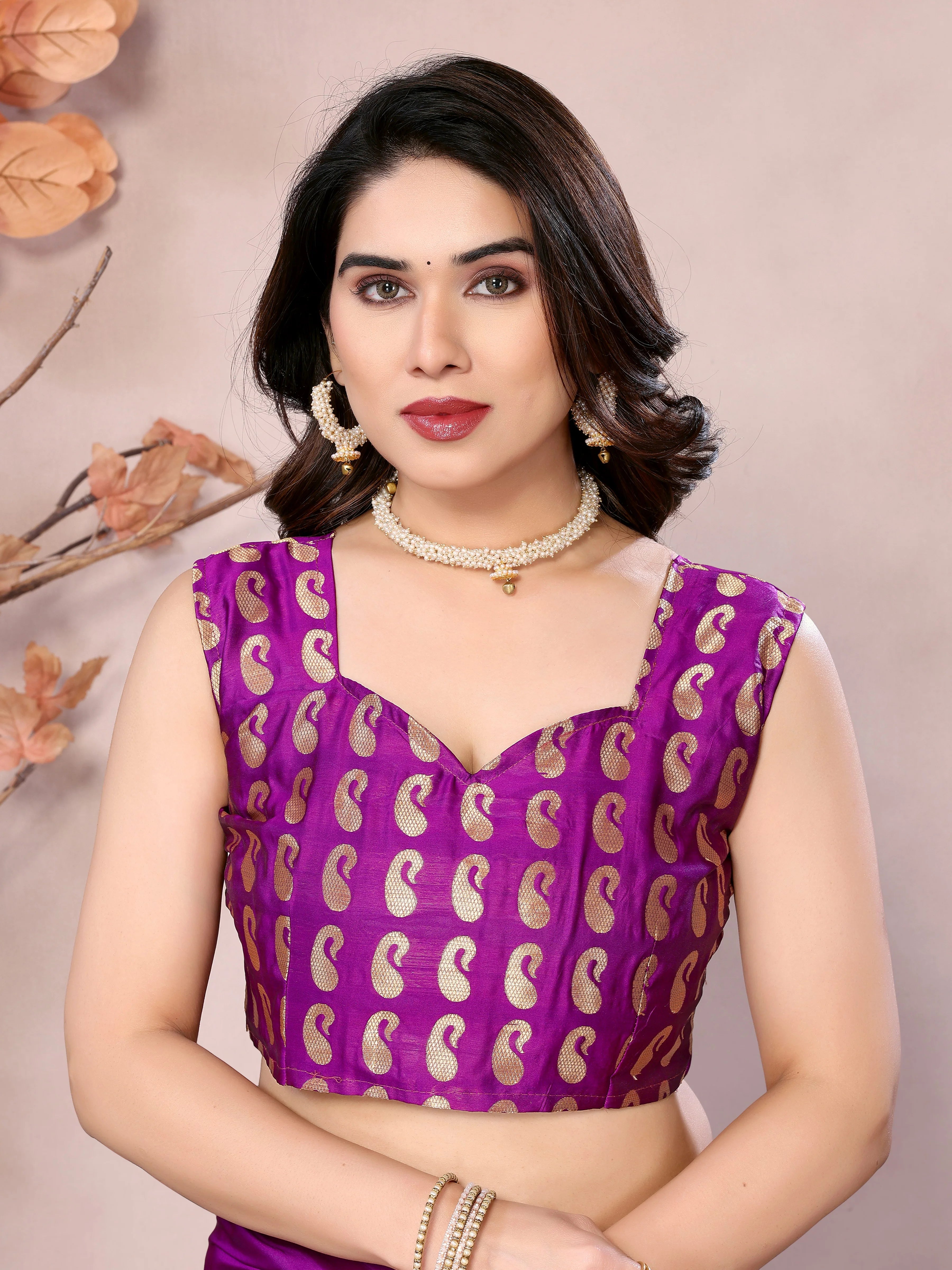 SHYAMIKA Banarasi Silk Weaving Banarasi Saree with Blouse