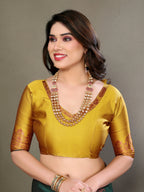 SHYAMIKA Banarasi Silk Weaving Banarasi Saree with Blouse