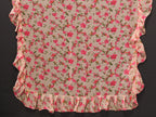 SHYAMIKA Georgette Flower Printed Ruffle Saree with Blouse