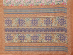 SHYAMIKA Kota Doriya Flower Printed Saree with Blouse