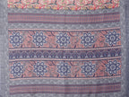 SHYAMIKA Kota Doriya Flower Printed Saree with Blouse