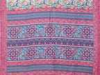 SHYAMIKA Kota Doriya Flower Printed Saree with Blouse