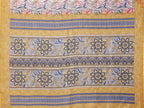 SHYAMIKA Kota Doriya Flower Printed Saree with Blouse