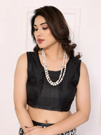 SHYAMIKA Khadi Vel Printed Saree with Blouse