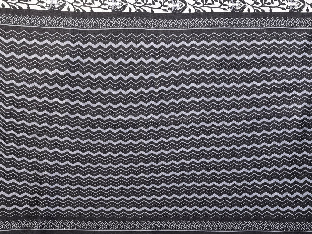 SHYAMIKA Khadi Vel Printed Saree with Blouse