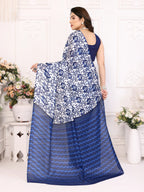 SHYAMIKA Khadi Vel Printed Saree with Blouse