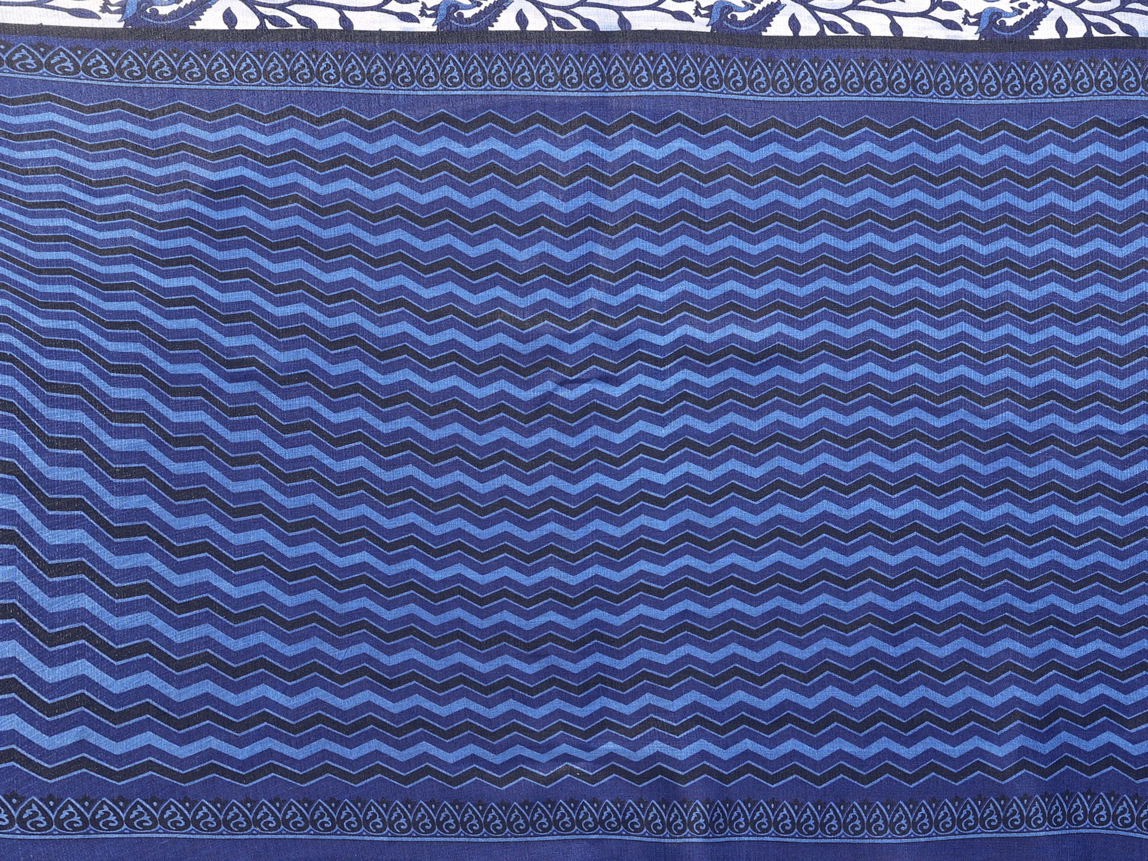 SHYAMIKA Khadi Vel Printed Saree with Blouse