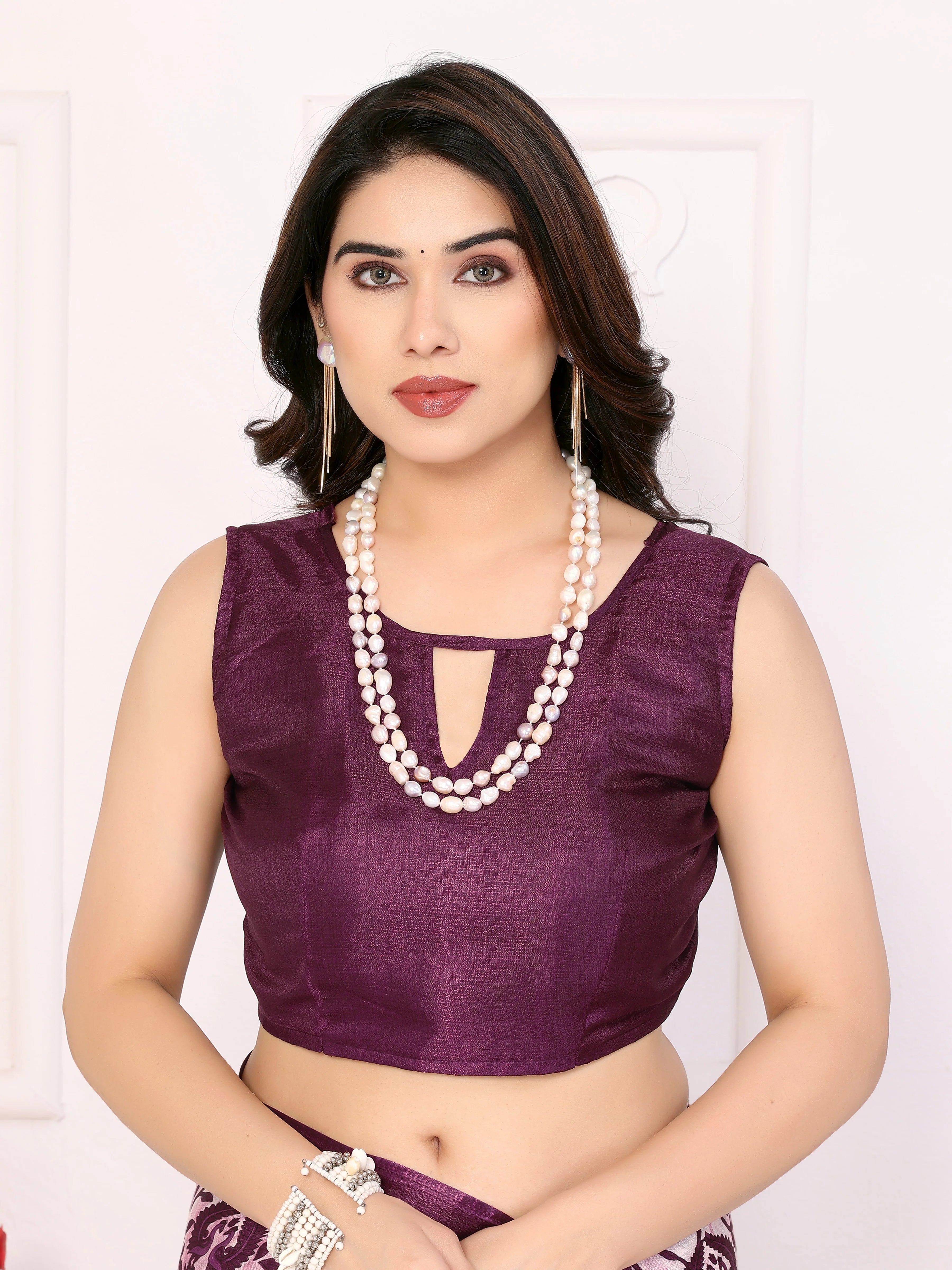 SHYAMIKA Khadi Vel Printed Saree with Blouse